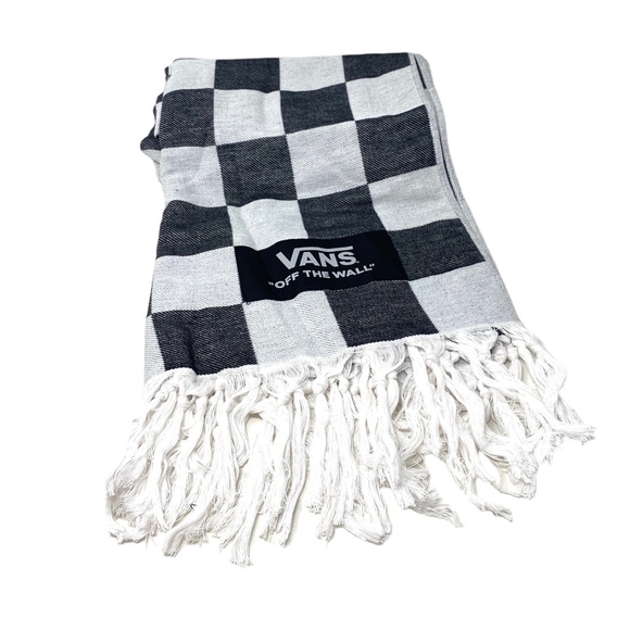 Vans Other - VANS OFF THE WALL BLANKET CHECKERBOARD White Black Travel Beach VN000CEENCA